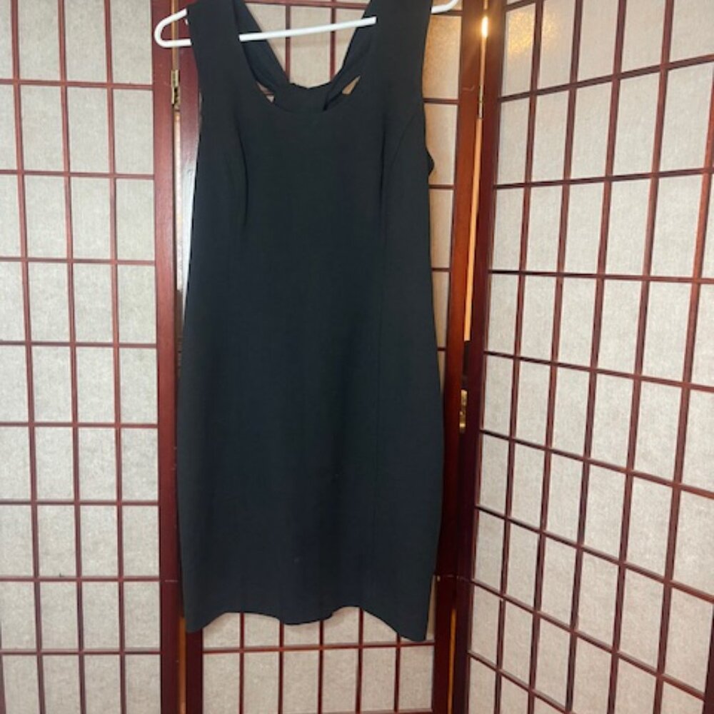 Black Knot Black Dress Medium